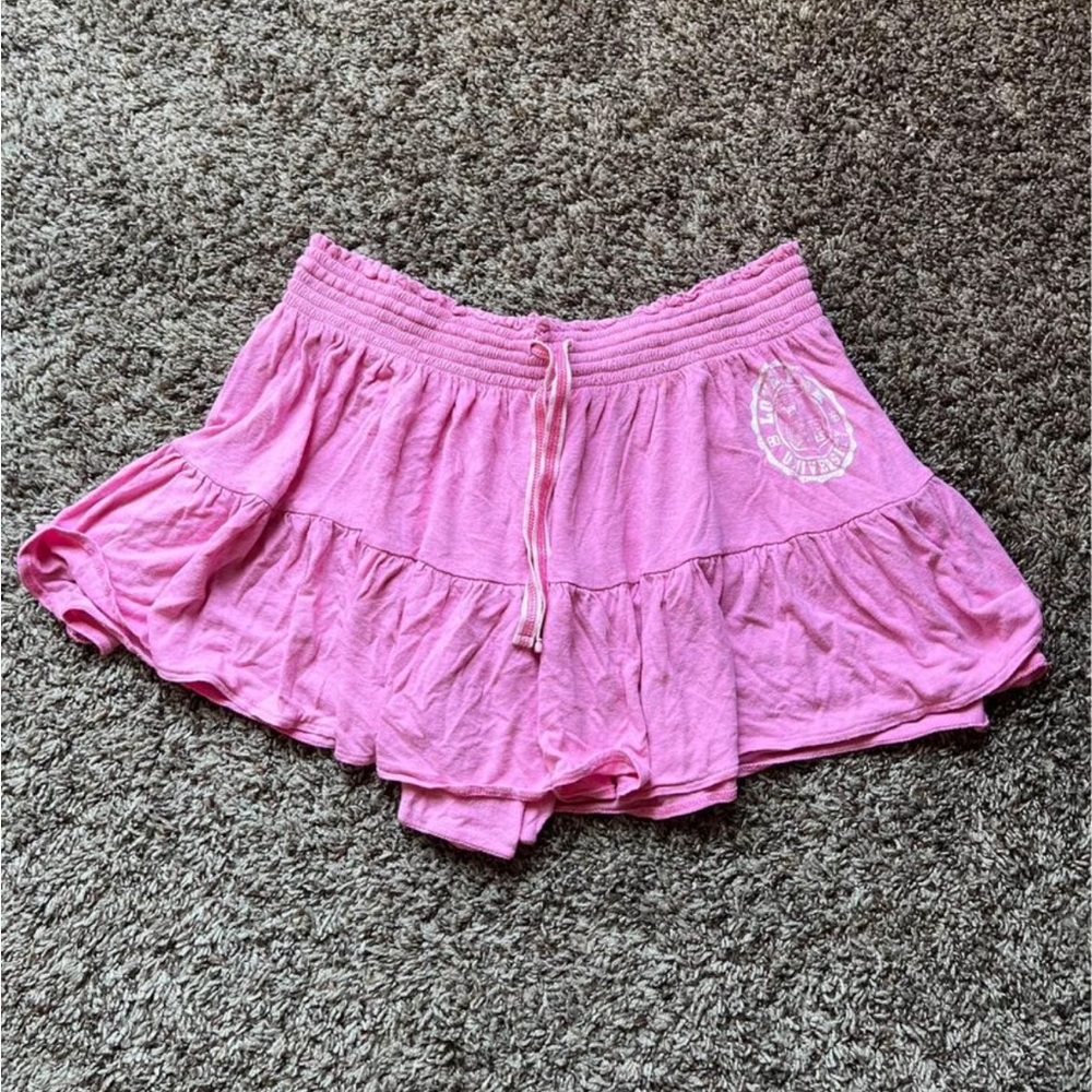 Women’s PINK by Victoria’s Secret Mini Ruffle Skirt Size Small Like New